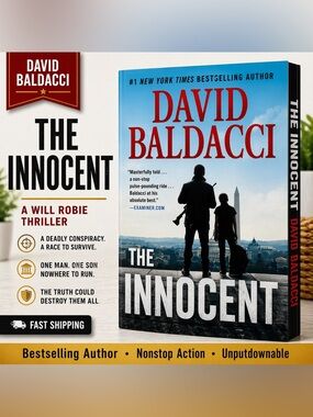 The Innocent David Baldacci Will Robie Thriller Paperback Book Bestseller